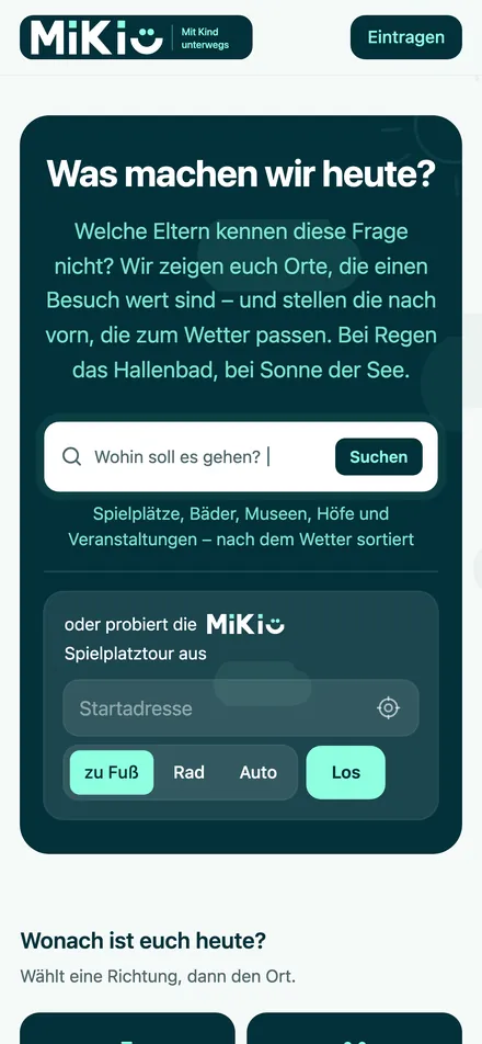 Mobile Suche